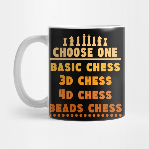 Choose One Type Of Chess by Worldengine